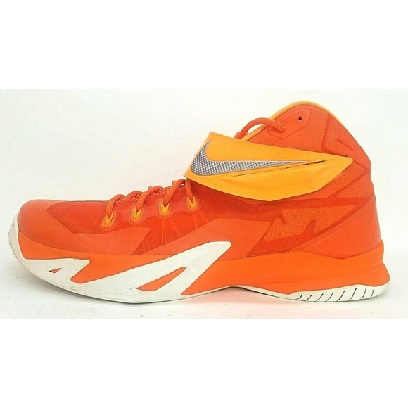 Nike Mens Lebron Zoom Soldier VIII 653648-808 Clemson Tiger Orange Size US 17.5 main image 10